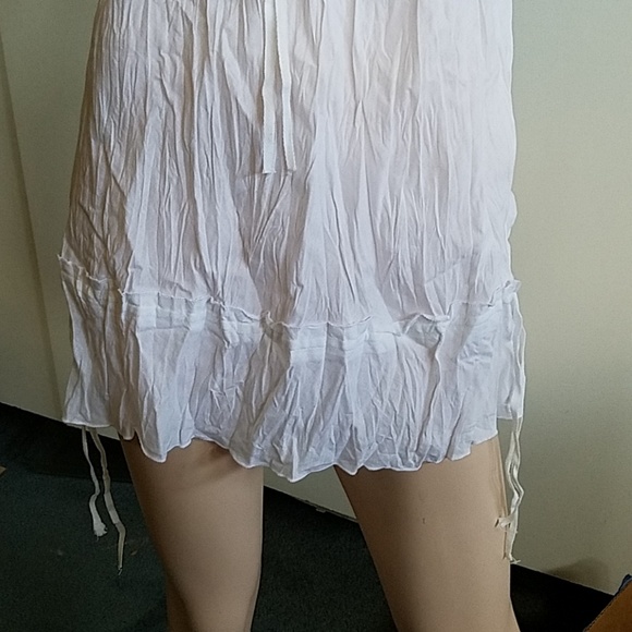 Mini white dress \tunic S - Picture 3 of 4